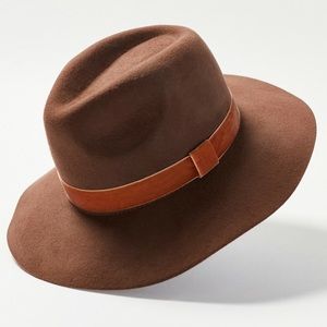Urban Outfitters Felt Panama Hat - Brown